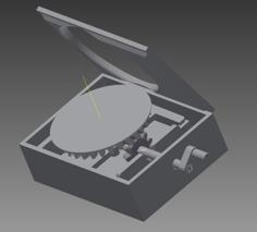 Vinyl Record Player Model 3D Printer Model