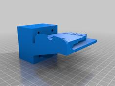 Side Mount Dewalt Tool Holder  Hanger 3D Printer Model