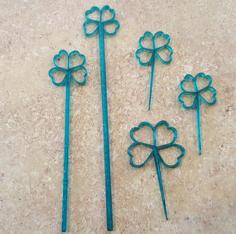 Lucky St. Patrick’s Day Party Picks And Swizzle Sticks 3D Printer Model