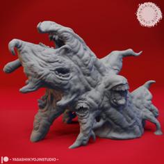 Gibbering Mouther – Tabletop Miniature 3D Printer Model