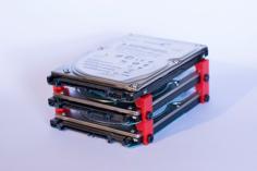 SSD Stackers – 2.5″ HDDs Work Too! (Previously “Dual SSD Stackers”) 3D Printer Model