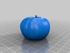 Sculpted Pumpkin 3D Printer Model