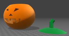 Pumpkin Halloween 3D Printer Model