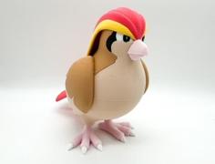 Pidgeot Multicolor 3D Printer Model