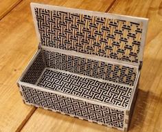 Laser Cut Wagara Box