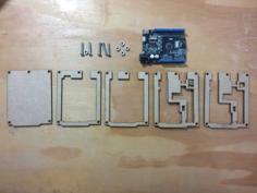 Laser Cut Arduino UNO SMD – MICRO USB Case