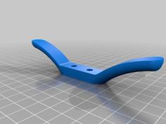 Flag Pole Cord Hook 3D Printer Model