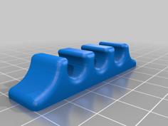 3 Cable Clip 8mm 3D Printer Model