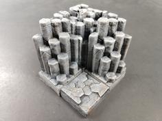 OpenForge 2.0 Volcanic Cavern 90° Corner 3D Printer Model