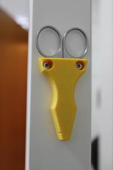 Nail Scissors Wall Mount 3D Printer Model