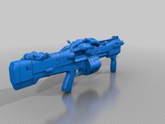 Halo Infinite Flood Bulldog 3D Printer Model