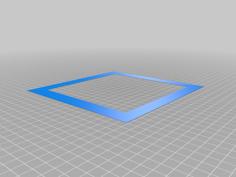 Z Offset Test Square 2 3D Printer Model