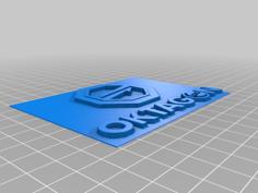 OKTAGON Logo 3D Printer Model