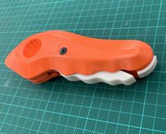 Child-friendly Ambidextrous Utility Knife 3D Printer Model