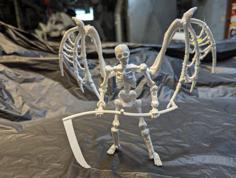 Skeleton Action Figure 3D Printer Model