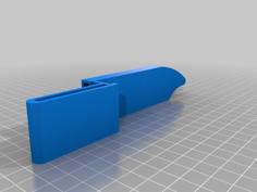 Belt Knife Holder For The Flexible Airsoft Knife 3D Printer Model