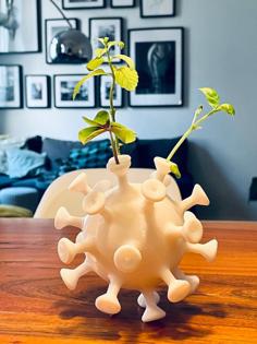 Corona Vase 3D Printer Model