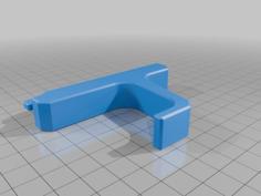 Hook For Metal Shelf 3D Printer Model