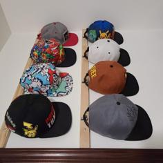 Snapback Hat Clip Hanger 3D Printer Model