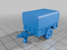 1/100 M104 Cargo Trailer 3D Printer Model