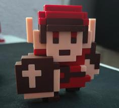 Link 8-bit 3D Printer Model