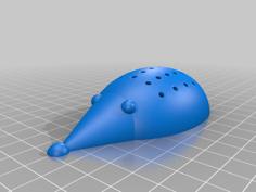 Hedgehog Toothpick Holder 3D Printer Model