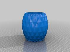 Pineapple Penicl Holder 3D Printer Model