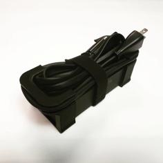 M365 E-Scooter Charger Cable Management End Caps 3D Printer Model