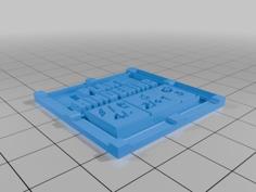 Heroclix Terrain Markers 3D Printer Model