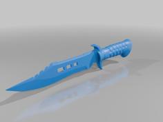 Bowie Knife – Call Of Duty: BO4 Inspired 3D Printer Model