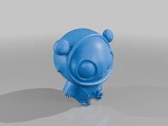 Cute Alien 3D Printer Model