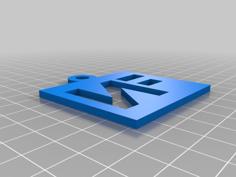 NF Key Chain 1.2 3D Printer Model