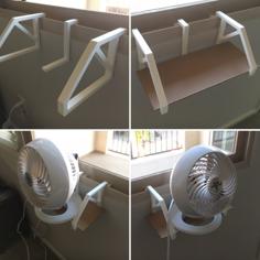 Window Sill Shelf 3D Printer Model