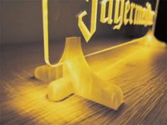 LED Sign Stand 3D Printer Model