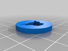 Highland Cow Trolley Token 3D Printer Model