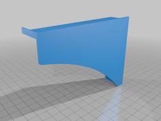 Dryer Sheet Storage Shelf & Hanger 3D Printer Model