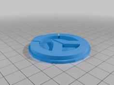 Overwatch Logo Keychain 3D Printer Model