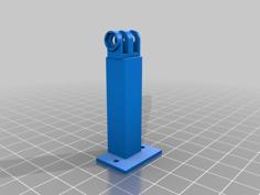 Hawkeye Thumb 4K Mount For Blade 200QX Rakon Frame 3D Printer Model