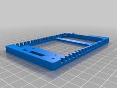 Frame For TJC4827x243_011_P02 Screen 3D Printer Model