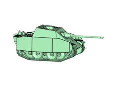 LEOPARDJAGER-GAGDPANZER (Fictioned). 3D Printer Model