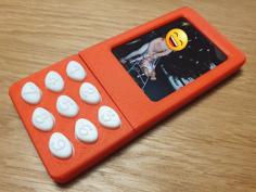 Toy Phone With Instax-display 3D Printer Model