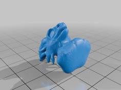 Dragons Head Fantasy Sculpture 3D Printer Model