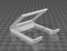 Universal Phone Stand Middle-cut Version 3D Printer Model