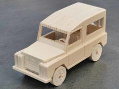 Laser Cut Land Rover Defender