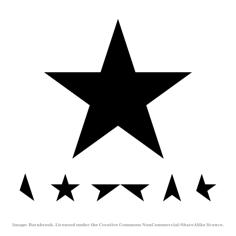 Blackstar Album Artwork Elements 3D Printer Model