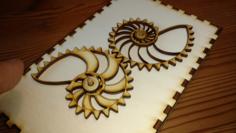 Laser Cut Nautilus Solar With Laser