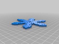 Star Wars Snowflakes For Your Nerdy X-Mas Tree 3D Printer Model