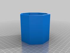 Small Octagonal Box 3D Printer Model