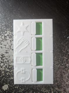 PTCG Once-Per-Turn Tracker 3D Printer Model