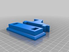 Nerf Vortex Praxis Wall Mount 3D Printer Model